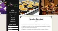 Desktop Screenshot of jasminecatering.com
